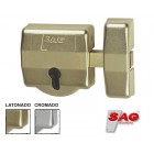 Cerrojo de seguridad Sag EP30  + Bombín EVVA ICS