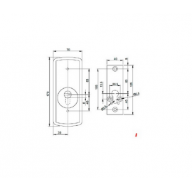 Cilindro MUL-T-LOCK MT5+ (unico)