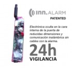 Escudo Protector Blindado Alta Seguridad con Alarma DISEC BD280LED-ROK dB+SIM + Bombin MAUER NW5